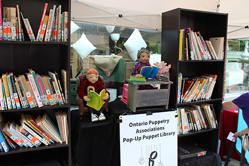 OPA Pop Up Library at Puppets Up!